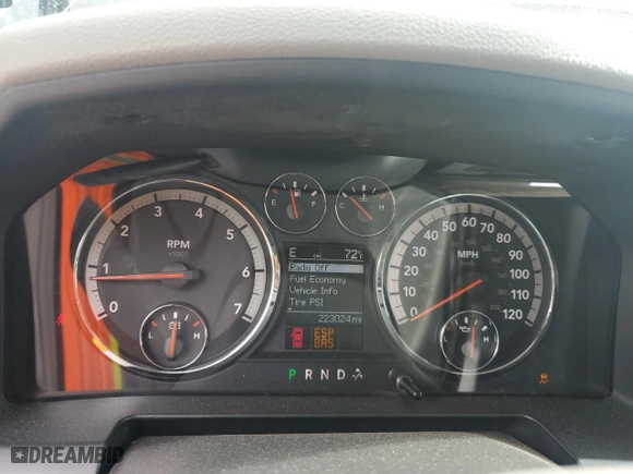 2010 Dodge Ram 1500 SLT with VIN 1D7RB1GP4AS119403, listed as a Copart auction lot 86731604 with 223,024 mi miles and Salvage Title. Bid and sale history available at carsss.com. Image 9.