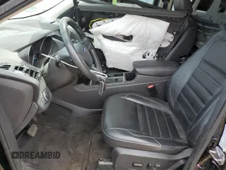 2018 Ford Escape Titanium with VIN 1FMCU9J95JUB31286, listed as a Copart auction lot 58721355 with 100,329 mi miles and Salvage title. Bid and sale history available at DreamBid. Image 7.
