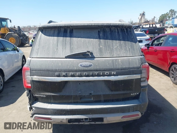 2023 Ford Expedition Max Limited with VIN 1FMJK1K81PEA15199, listed as a IAAI auction lot 42625897 with 95,392 mi miles and . Bid and sale history available at DreamBid. Image 15.