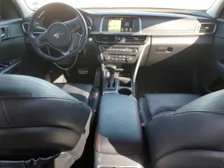 2016 Kia Optima SX Turbo with VIN 5XXGW4L24GG092367, listed as a Copart auction lot 45284145 with 162,796 mi miles and Salvage Title. Bid and sale history available at carsss.com. Image 8.