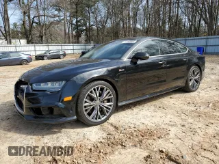 2016 Audi A7 3.0 Premium Plus with VIN WAUWGAFC8GN004529, listed as a Copart auction lot 47948985 with 131,585 mi miles and Salvage Title. Bid and sale history available at carsss.com. Image 1.