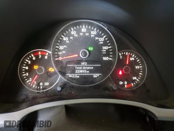 2012 Volkswagen Beetle Turbo with VIN 3VWVA7AT3CM630324, listed as a Copart auction lot 55436855 with 223,015 mi miles and Clean Title. Bid and sale history available at DreamBid. Image 9.