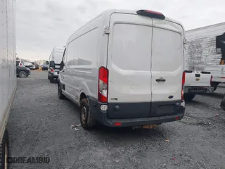 2018 Ford Transit Van with VIN 1FTBW2CMXJKA90524, listed as a IAAI auction lot 41484868 with NaN miles. Bid and sale history available at carsss.com. Image 3.
