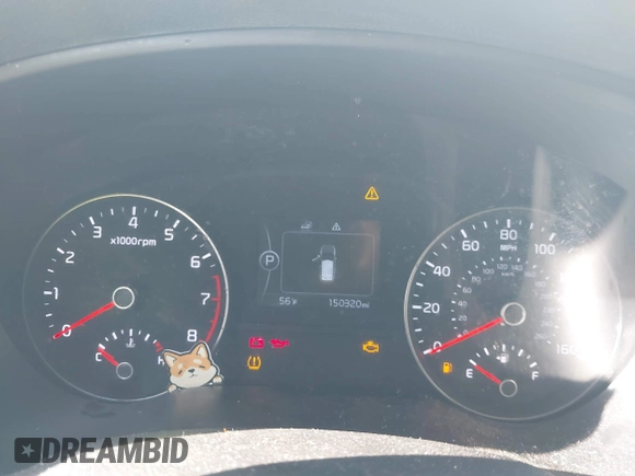 2018 Kia Sportage LX with VIN KNDPM3AC2J7445877, listed as a IAAI auction lot 41749884 with 150,320 mi miles and . Bid and sale history available at DreamBid. Image 7.
