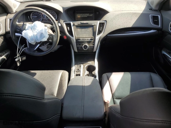 2020 Acura TLX with VIN 19UUB2F36LA002411, listed as a Copart auction lot 72030644 with 50,961 mi miles and Salvage Title. Bid and sale history available at carsss.com. Image 8.