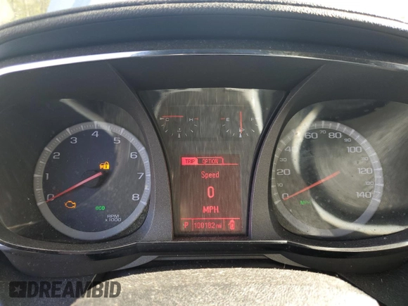 2014 GMC Terrain SLE with VIN 2GKFLWEK3E6136401, listed as a Copart auction lot 53296905 with 100,182 mi miles and Clean Title. Bid and sale history available at carsss.com. Image 9.