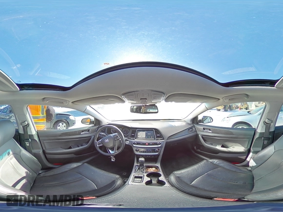 2018 Hyundai Sonata Sport with VIN 5NPE34AFXJH645217, listed as a Copart auction lot 41487055 with 95,872 mi miles and Salvage Title. Bid and sale history available at carsss.com. Image 14.