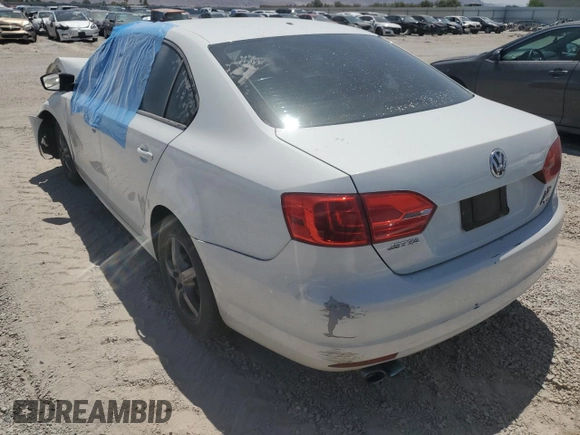 2014 Volkswagen Jetta S z VIN 3VW2K7AJ2EM413722, wystawiony jako Copart lot #61877505 z przebiegiem Nie podano mil oraz Szkoda całkowita • Salvage title. Historia ofert i sprzedaży dostępna na DreamBid. Obrazek 2.