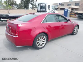 2008 Cadillac CTS RWD w/1SB with VIN 1G6DV57V180186342, listed as a IAAI auction lot 41991013 with 184,266 mi miles. Bid and sale history available at carsss.com. Image 4.