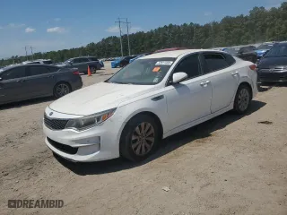2016 Kia Optima EX with VIN 5XXGU4L35GG065760, listed as a Copart auction lot 53551465 with 0 mi miles and Clean Title. Bid and sale history available at carsss.com. Image 1.