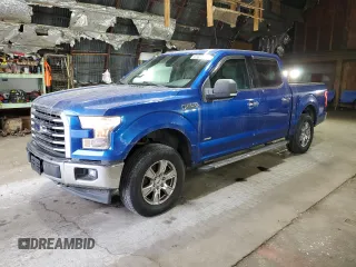 2017 Ford F-150 XL with VIN 1FTEW1EPXHFC41430, listed as a Copart auction lot 61638655 with 126,640 mi miles and Salvage title. Bid and sale history available at DreamBid. Image 1.