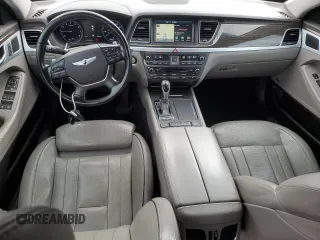 2015 Hyundai Genesis 3.8L with VIN KMHGN4JE5FU042940, listed as a Copart auction lot 69295674 with 132,524 mi miles and Clean Title. Bid and sale history available at carsss.com. Image 8.