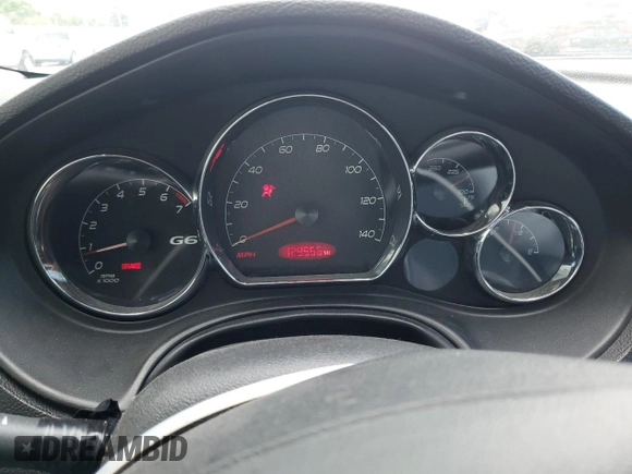 2007 Pontiac G6 GT with VIN 1G2ZH58N774246709, listed as a Copart auction lot 63787135 with 129,956 mi miles and Salvage title. Bid and sale history available at DreamBid. Image 9.