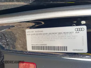 2020 Audi A6 Premium Plus z VIN WAUL2AF21LN084890, wystawiony jako IAAI lot #41987577 z przebiegiem 31 045 mil mil oraz . Historia ofert i sprzedaży dostępna na DreamBid. Obrazek 9.