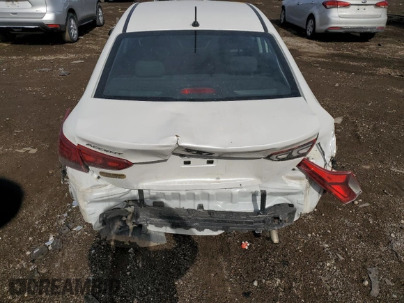 2020 Hyundai Accent SE with VIN 3KPC24A64LE099516, listed as a Copart auction lot 46048185 with 92,039 mi miles and Salvage Title. Bid and sale history available at carsss.com. Image 6.