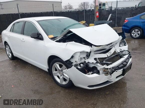 2012 Chevrolet Malibu 1LS with VIN 1G1ZB5E03CF242802, listed as a IAAI auction lot 38905218 with 203,138 mi miles and . Bid and sale history available at DreamBid. Image 1.