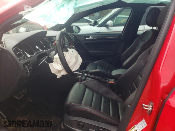 2018 Volkswagen Golf GTI S with VIN 3VW447AU3JM256838, listed as a Copart auction lot 49314044 with 56,830 mi miles. Bid and sale history available at carsss.com. Image 7.