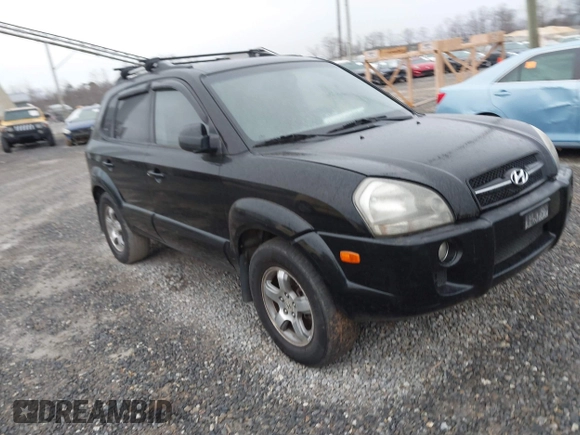 2007 Hyundai Tucson SE with VIN KM8JN72D67U501956, listed as a IAAI auction lot 41513205 with 165,071 mi miles and . Bid and sale history available at DreamBid. Image 1.
