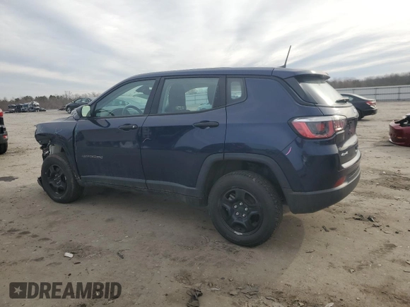 2020 Jeep Compass Sport с VIN 3C4NJDAB0LT149770, выставлен на аукционе Copart как лот 45551475 с пробегом 48 326 миль миль и Списание • Salvage title. История ставок и продаж доступна на DreamBid. Изображение 2.