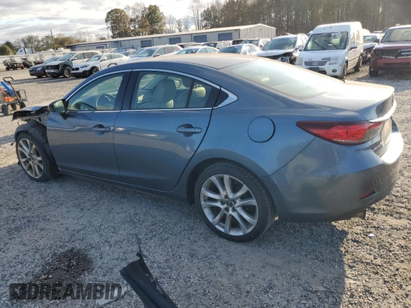 2014 Mazda 6 i Touring with VIN JM1GJ1V66E1137492, listed as a Copart auction lot 79632374 with 143,188 mi miles and Salvage Title. Bid and sale history available at DreamBid. Image 2.