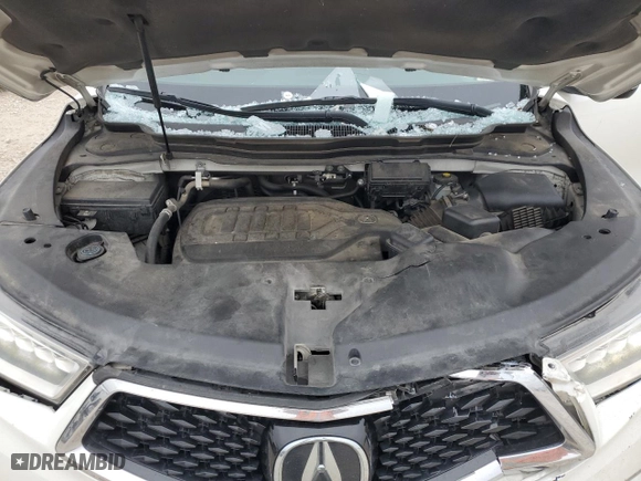 2017 Acura MDX w/Technology Pkg with VIN 5FRYD4H56HB024815, listed as a Copart auction lot 45898155 with 132,558 mi miles and Salvage Title. Bid and sale history available at carsss.com. Image 12.