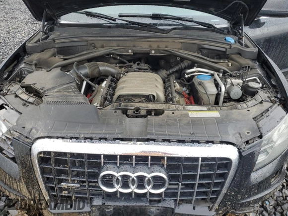 2012 Audi Q5 3.2L Premium Plus with VIN WA1DKAFP7CA089497, listed as a Copart auction lot 50044635 with 143,321 mi miles and Salvage Title. Bid and sale history available at carsss.com. Image 13.