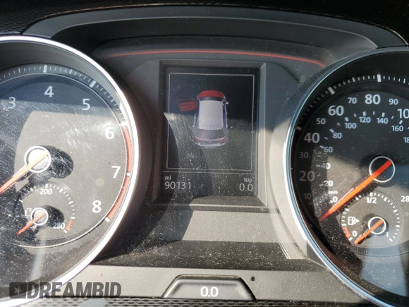 2016 Volkswagen Golf GTI SE with VIN 3VW4T7AU8GM035795, listed as a Copart auction lot 66616134 with 90,131 mi miles and Salvage Title. Bid and sale history available at carsss.com. Image 9.