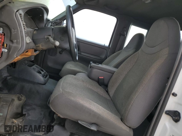2002 Ford Ranger XL with VIN 1FTYR14V02PB34585, listed as a Copart auction lot 57350655 with 75,127 mi miles and Salvage title. Bid and sale history available at DreamBid. Image 7.