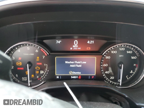 2021 Cadillac CT5 Premium Luxury z VIN 1G6DN5RK7M0145405, wystawiony jako Copart lot #82403204 z przebiegiem 54 831 mil mil oraz Szkoda całkowita • Salvage title. Historia ofert i sprzedaży dostępna na DreamBid. Obrazek 9.