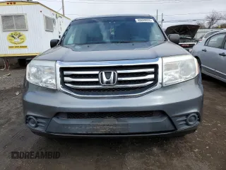2012 Honda Pilot LX with VIN 5FNYF4H27CB014529, listed as a Copart auction lot 48699935 with 132,563 mi miles and Salvage Title. Bid and sale history available at DreamBid. Image 5.