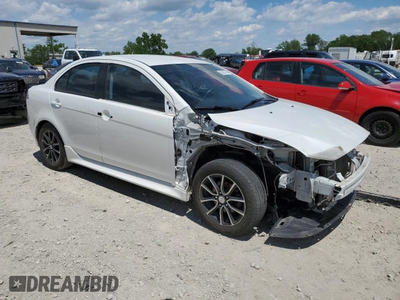 2017 Mitsubishi Lancer ES with VIN JA32U2FU3HU003223, listed as a Copart auction lot 53688184 with 98,702 mi miles and Salvage Title. Bid and sale history available at carsss.com. Image 4.