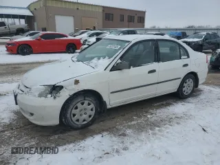 2005 Honda Civic VP with VIN 2HGES16375H567415, listed as a Copart auction lot 45222485 with 131,869 mi miles and Salvage Title. Bid and sale history available at DreamBid. Image 1.