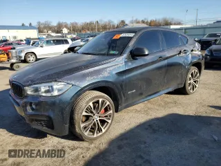2019 BMW X6 xDrive50i with VIN 5UXKU6C57K0Z66967, listed as a Copart auction lot 87634045 with 37,916 mi miles and Salvage Title. Bid and sale history available at carsss.com. Image 1.