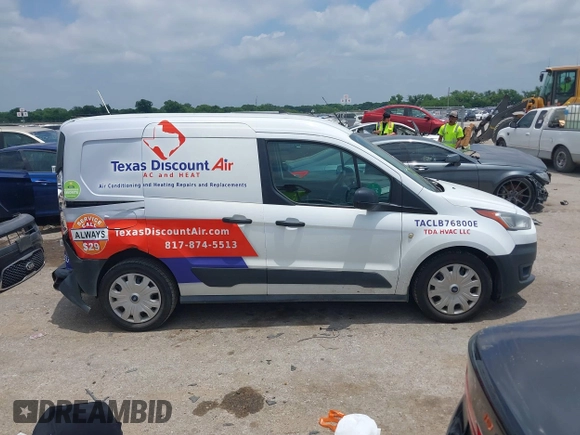2019 Ford Transit Connect XL with VIN NM0LS6E25K1386266, listed as a IAAI auction lot 42379619 with 100,399 mi miles and . Bid and sale history available at DreamBid. Image 14.