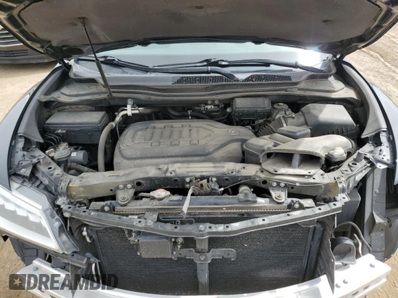 2014 Acura MDX Advance with VIN 5FRYD4H83EB024907, listed as a Copart auction lot 50043875 with 87,528 mi miles and Salvage Title. Bid and sale history available at DreamBid. Image 12.