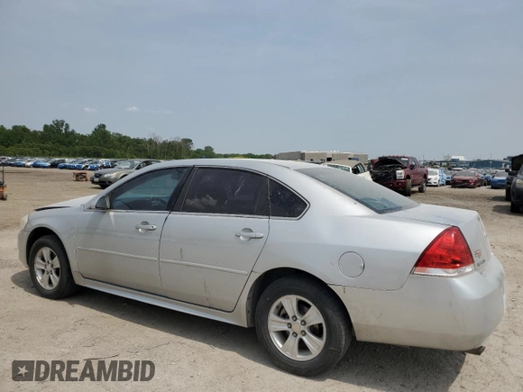 2012 Chevrolet Impala LS Fleet with VIN 2G1WF5E37C1327280, listed as a Copart auction lot 59036775 with 135,310 mi miles and Salvage title. Bid and sale history available at DreamBid. Image 2.