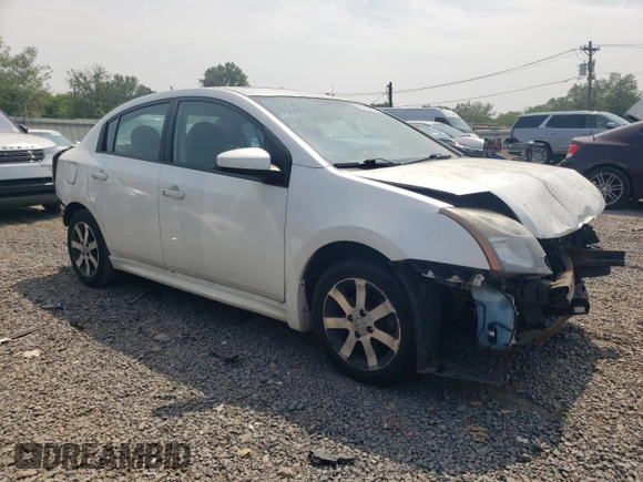 2012 Nissan Sentra SR with VIN 3N1AB6AP4CL776154, listed as a Copart auction lot 59422495 with Not provided miles and Salvage title. Bid and sale history available at DreamBid. Image 4.