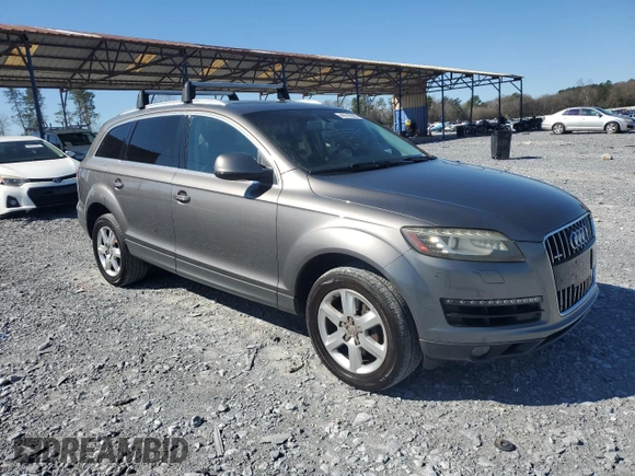 2012 Audi Q7 Premium Plus with VIN WA1LGAFE4CD001094, listed as a Copart auction lot 49516585 with 117,344 mi miles and Clean title. Bid and sale history available at DreamBid. Image 4.