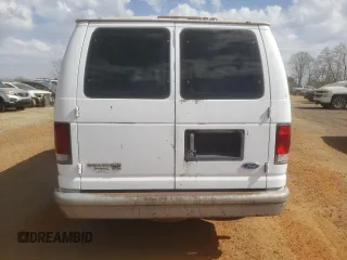 1996 Ford Econoline Cargo with VIN 1FTEE14Y6THB44560, listed as a Copart auction lot 48748825 with 92,895 mi miles and Salvage Title. Bid and sale history available at DreamBid. Image 6.