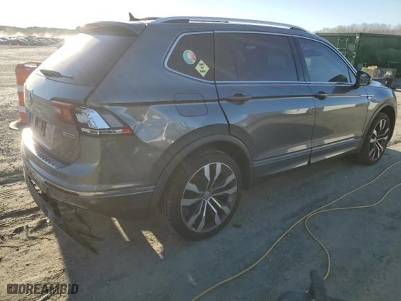 2019 Volkswagen Tiguan SEL Premium with VIN 3VV4B7AX5KM157802, listed as a Copart auction lot 41542975 with 53,377 mi miles and Salvage Title. Bid and sale history available at carsss.com. Image 3.