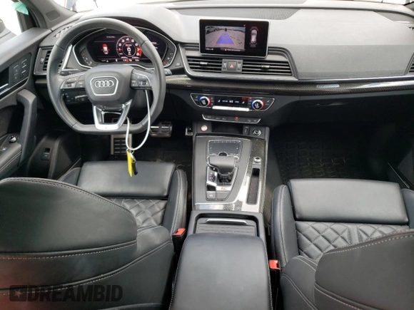 2020 Audi SQ5 Premium Plus with VIN WA1B4AFY9L2104182, listed as a Copart auction lot 57980934 with 41,951 mi miles and Salvage Title. Bid and sale history available at DreamBid. Image 8.