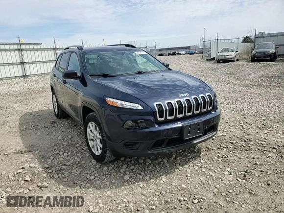 2016 Jeep Cherokee Sport with VIN 1C4PJMAB6GW265970, listed as a Copart auction lot 54427385 with 182,275 mi miles and Clean Title. Bid and sale history available at DreamBid. Image 13.