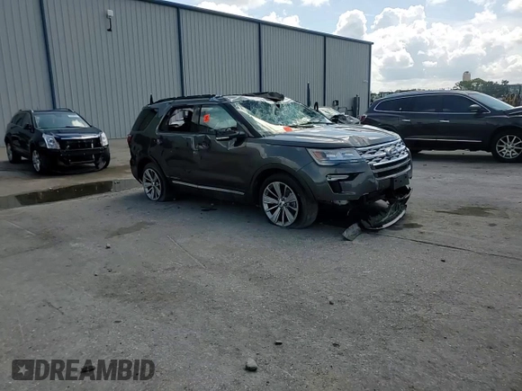 2018 Ford Explorer Limited with VIN 1FM5K7F89JGB15710, listed as a Copart auction lot 63499065 with 65,419 mi miles and Salvage title. Bid and sale history available at DreamBid. Image 14.