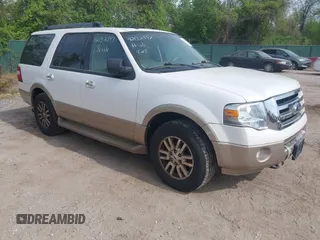 2011 Ford Expedition XLT z VIN 1FMJU1J52BEF46275, wystawiony jako IAAI lot #42132597 z przebiegiem 137 548 mil mil oraz . Historia ofert i sprzedaży dostępna na DreamBid. Obrazek 1.