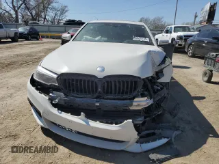 2017 BMW 5 Series 540i with VIN WBAJE5C38HG914859, listed as a Copart auction lot 50628155 with Not provided miles and Salvage title. Bid and sale history available at DreamBid. Image 5.