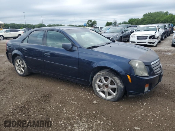 2005 Cadillac CTS with VIN 1G6DP567950105421, listed as a Copart auction lot 56510004 with 184,986 mi miles and Clean Title. Bid and sale history available at DreamBid. Image 4.