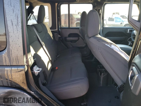 2023 Jeep Wrangler Sport S with VIN 1C4HJXDG5PW615926, listed as a Copart auction lot 84765684 with 23,333 mi miles and Salvage Title. Bid and sale history available at DreamBid. Image 10.