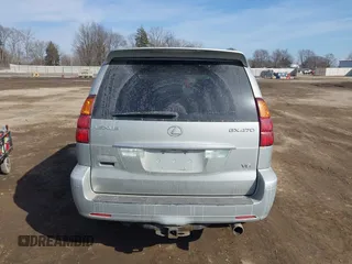 2005 Lexus GX 470 with VIN JTJBT20X250085307, listed as a IAAI auction lot 41783340 with 259,386 mi miles. Bid and sale history available at carsss.com. Image 16.
