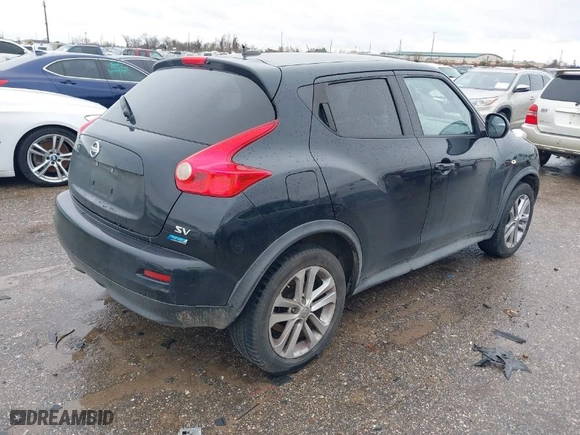 2013 Nissan Juke S with VIN JN8AF5MR8DT222304, listed as a IAAI auction lot 41562096 with 1 mi miles. Bid and sale history available at carsss.com. Image 4.