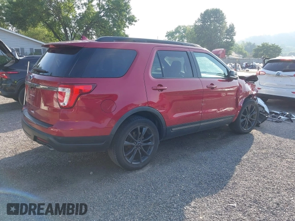 2018 Ford Explorer XLT with VIN 1FM5K7D88JGB99313, listed as a IAAI auction lot 42585157 with 67,331 mi miles and . Bid and sale history available at DreamBid. Image 4.
